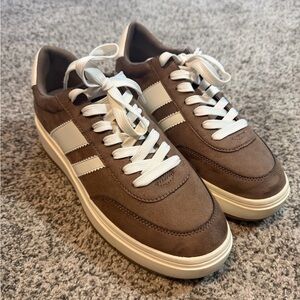 NIB Steve Madden Brown Ninja Platform Sneakers Size 9.5